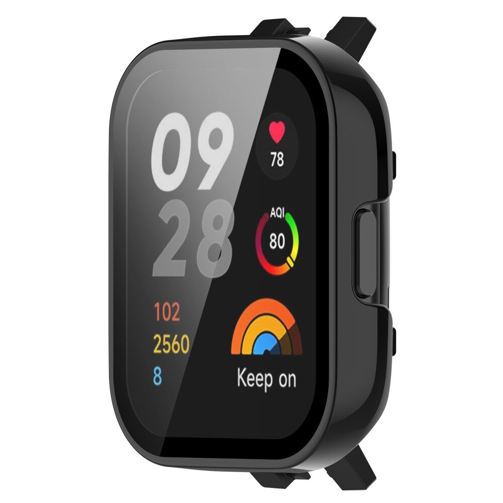 Full Cover Case Xiaomi Redmi Watch 3 svart