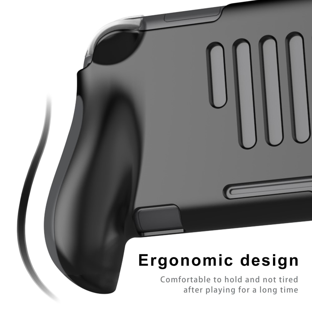 Ergonomic Handle Case Nintendo Switch Lite grå