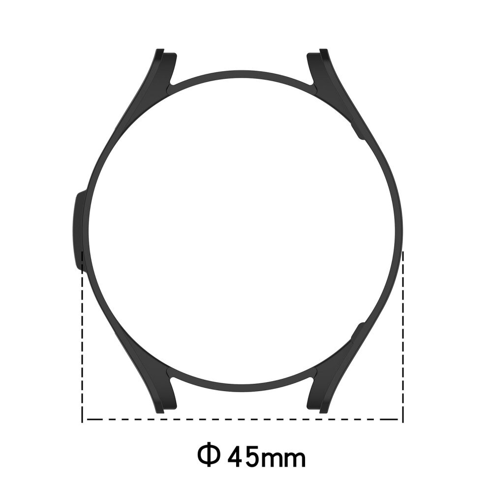 Hårdskal Samsung Galaxy Watch 6 Classic 43mm Genomskinlig