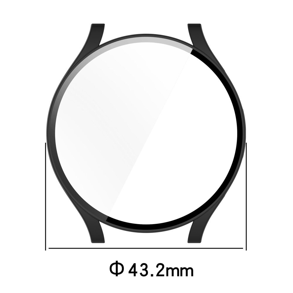 Full Cover Case Samsung Galaxy Watch 6 40mm Svart
