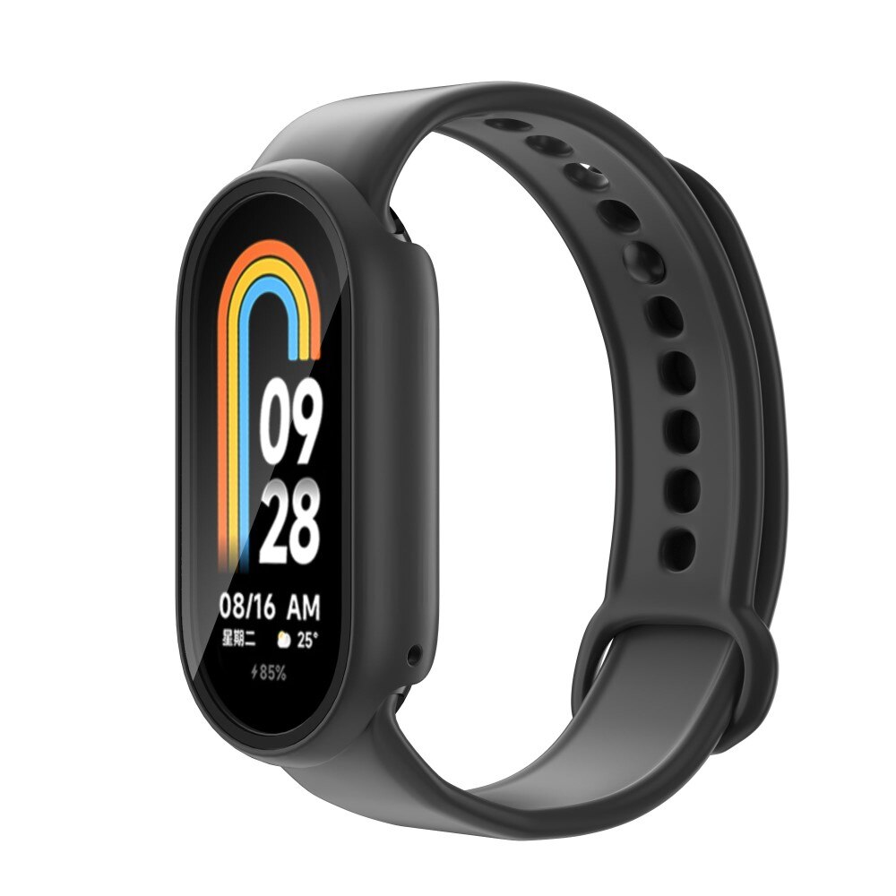 Full Cover Case Xiaomi Smart Band 8 Svart