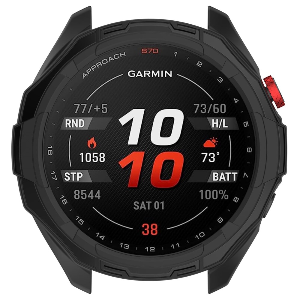 TPU Skal Garmin Approach S70 47mm svart