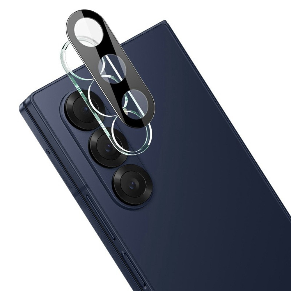 Härdat Glas 0.2mm Linsskydd Samsung Galaxy Z Fold 7 Svart