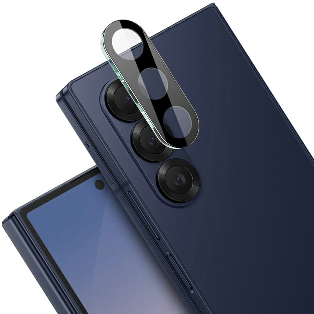 Härdat Glas 0.2mm Linsskydd Samsung Galaxy Z Fold 7 Svart