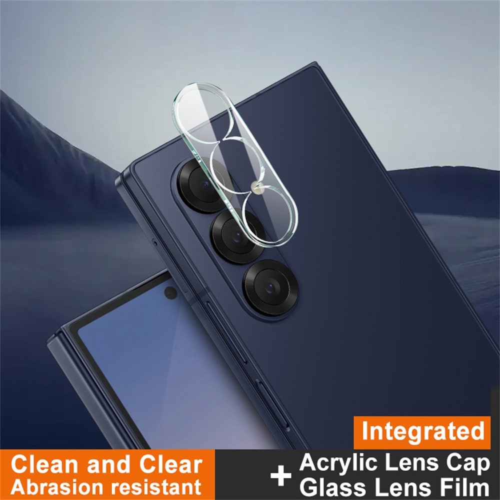 Härdat Glas 0.2mm Linsskydd Samsung Galaxy Z Fold 7 Genomskinlig