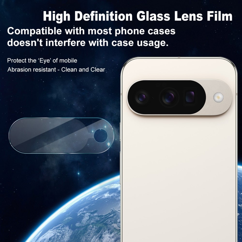 Härdat Glas Kameraskydd Google Pixel 10 transparent