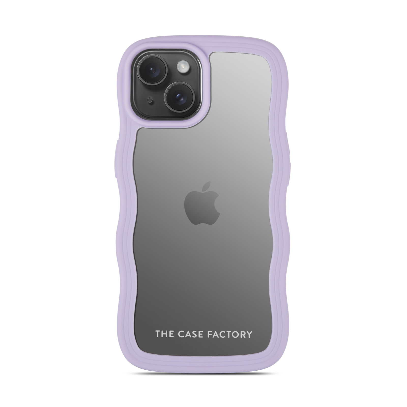 The Wave Case iPhone 15 Lila