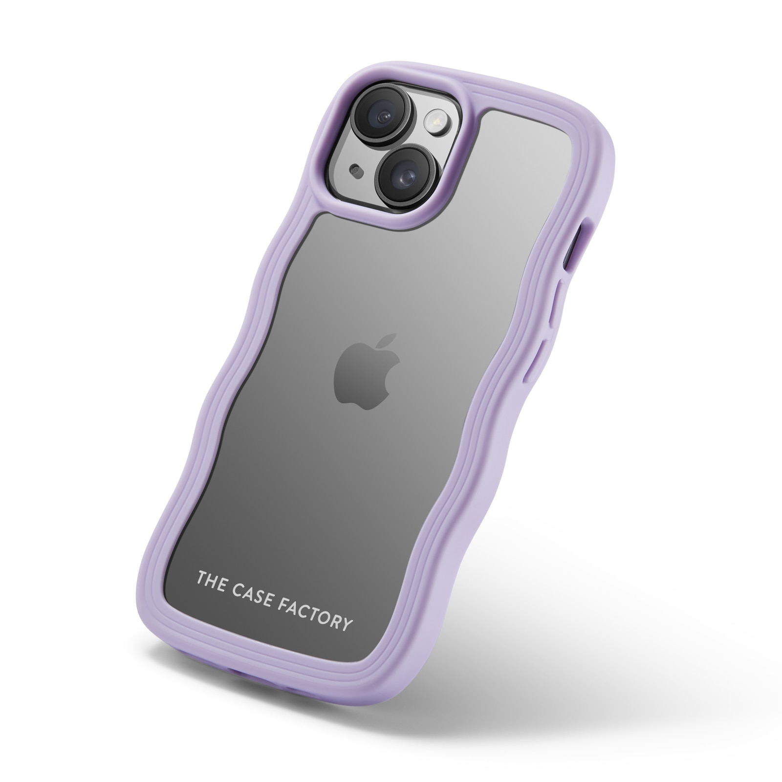 The Wave Case iPhone 15 Lila