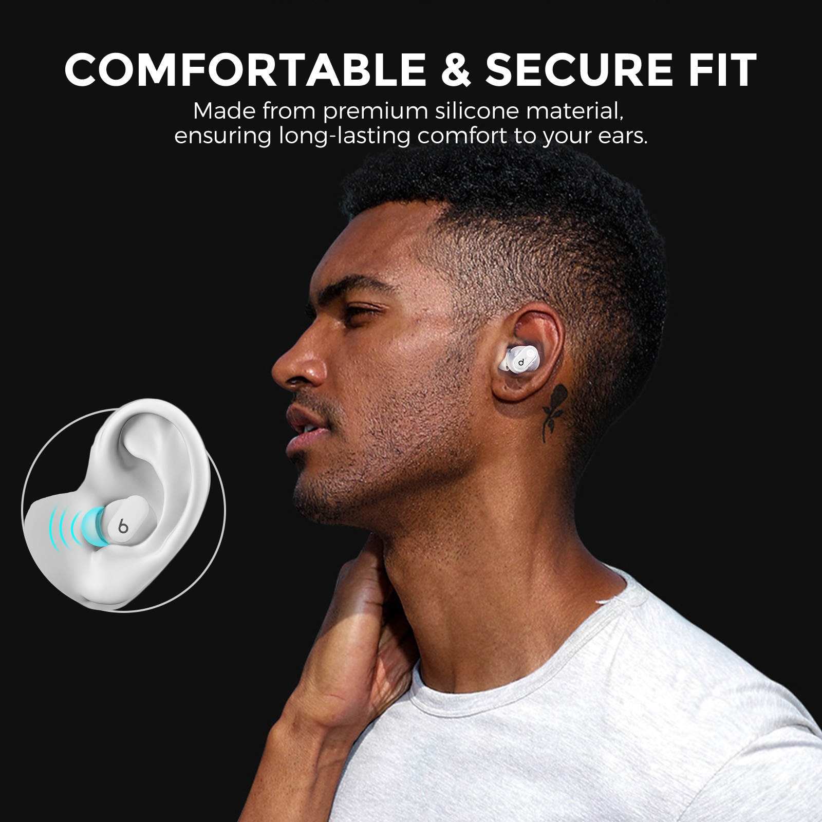 Ear Tips (3-pack) Beats Studio Buds Plus Vit