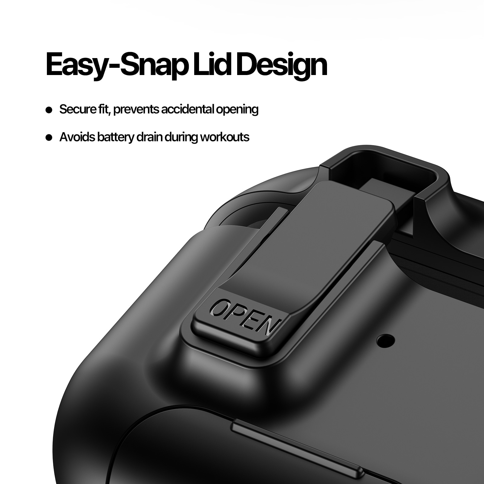 PECQ Series Skal Apple AirPods Pro 3 Svart
