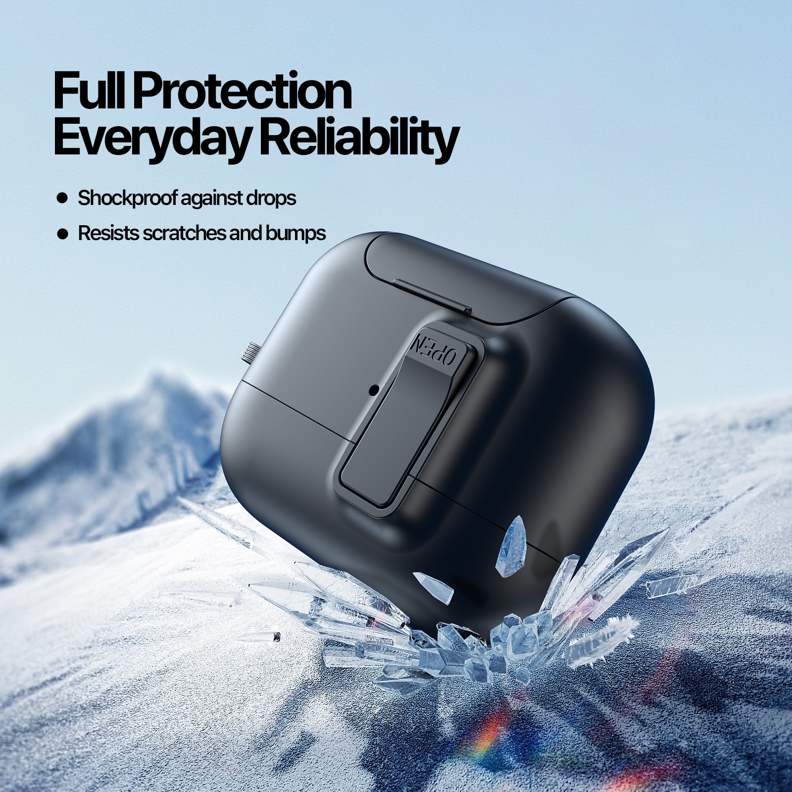 PECQ Series Skal Apple AirPods Pro 3 Svart