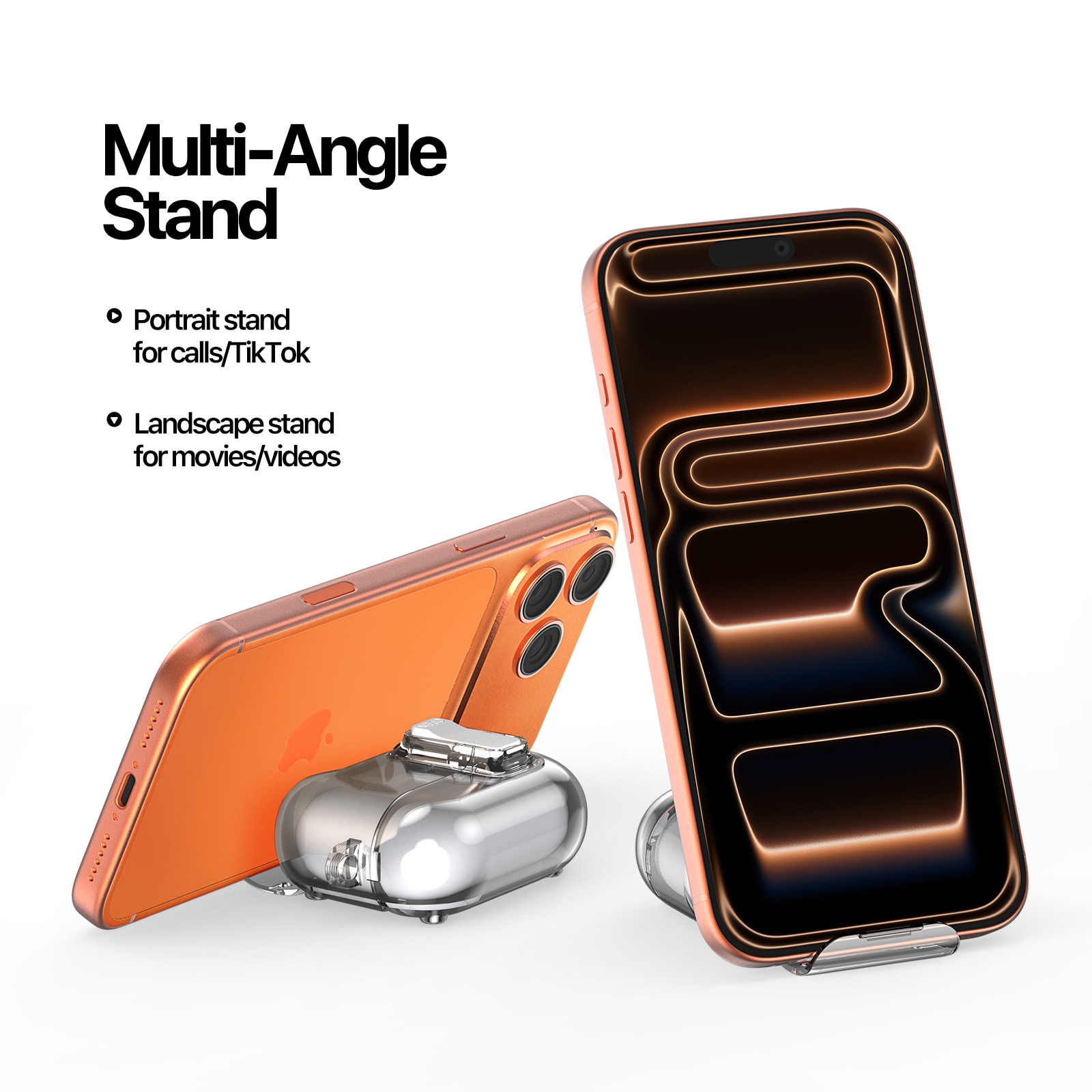 PECQ Series Skal Apple AirPods Pro 3 Genomskinlig