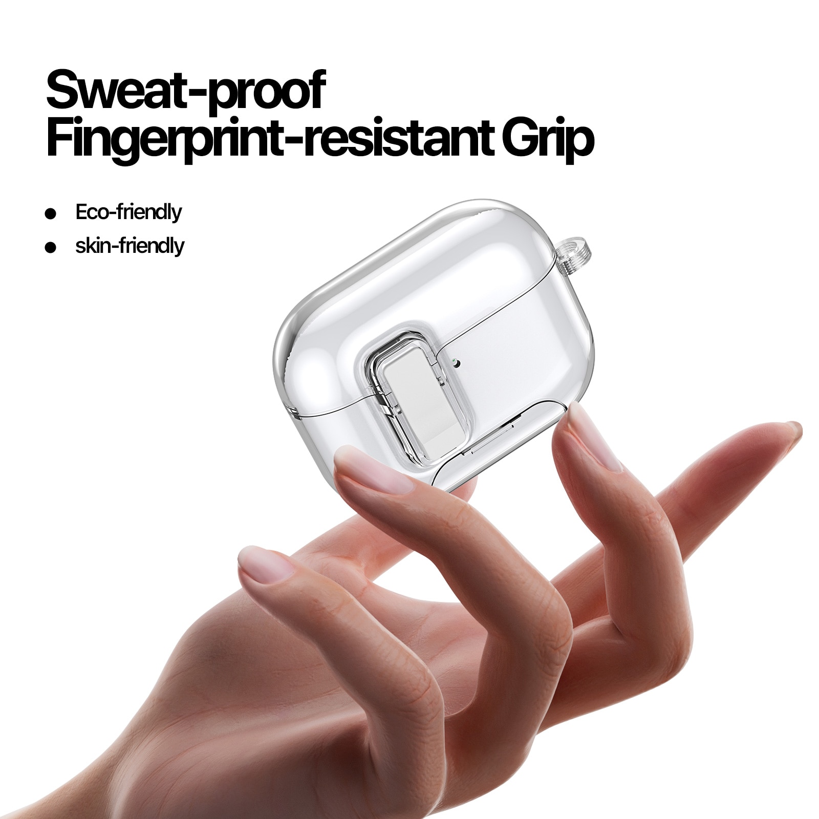 PECQ Series Skal Apple AirPods Pro 3 Genomskinlig