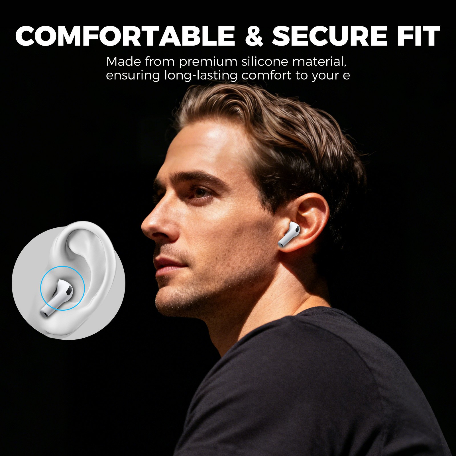 Ear Tips (3-pack) Apple AirPods Pro 3 Vit