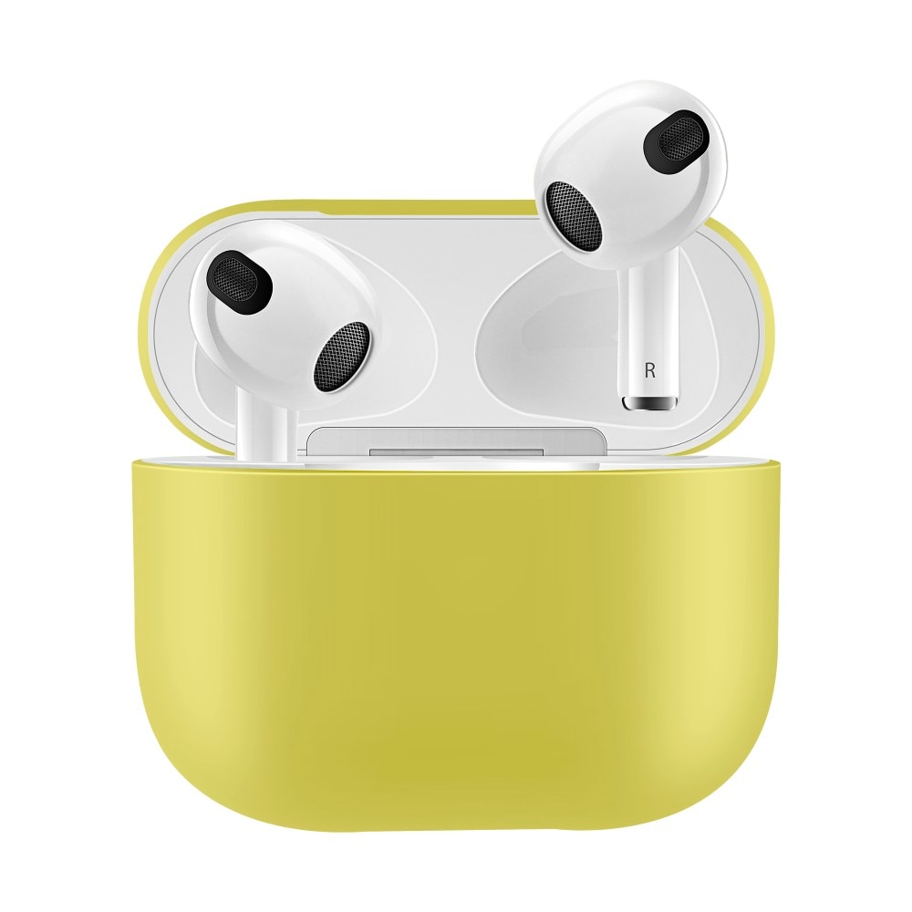 Silikonskal Apple AirPods 3 gul