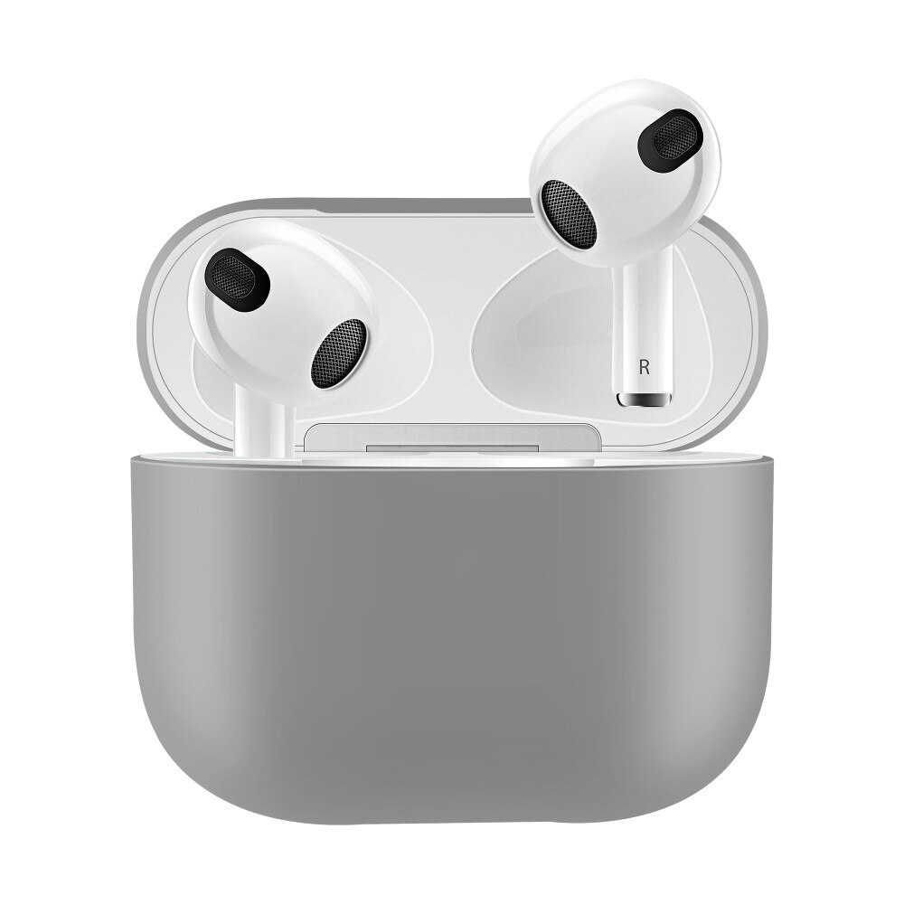 Silikonskal Apple AirPods 3 grå