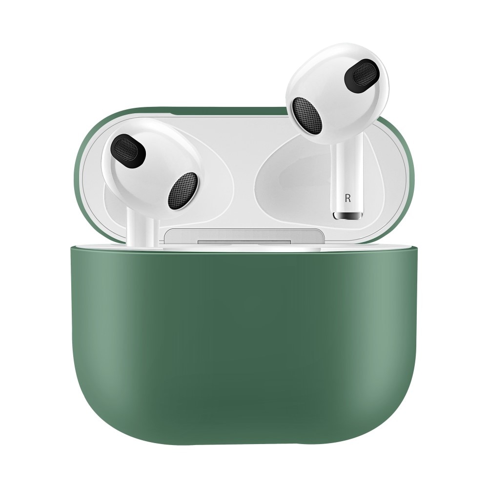 Silikonskal Apple AirPods 3 grön