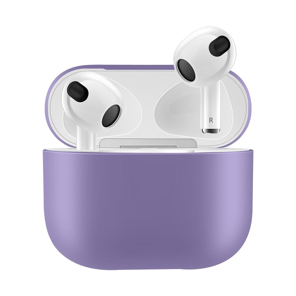 Silikonskal Apple AirPods 3 lila