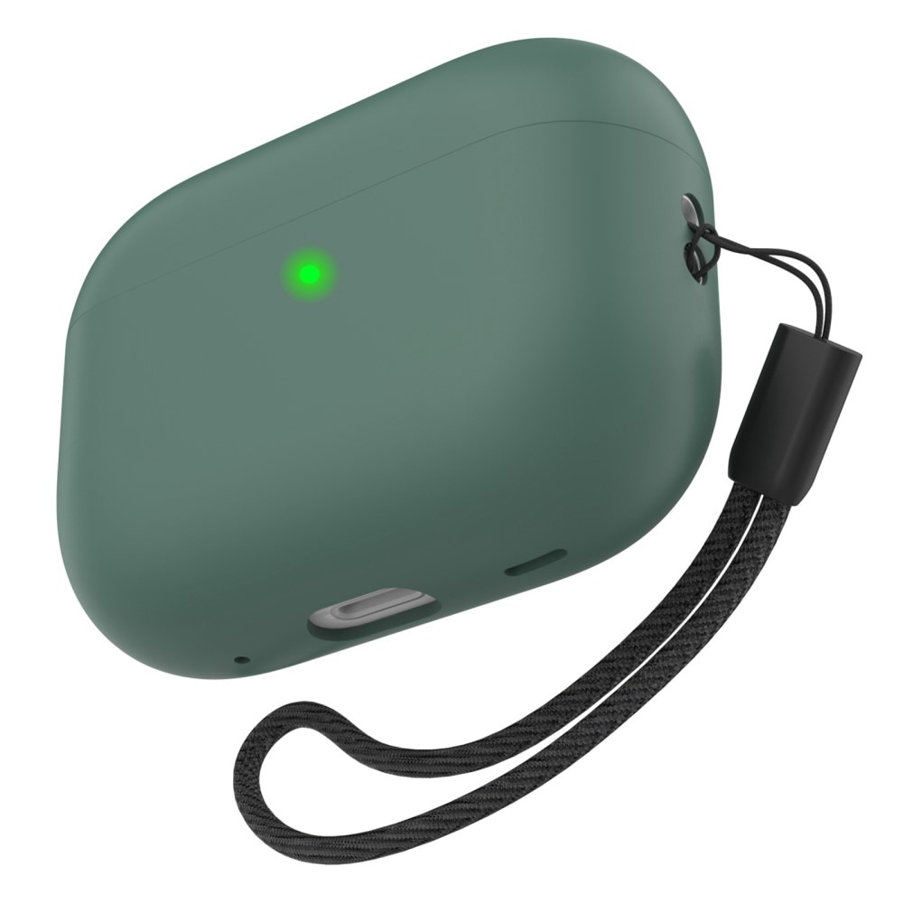 Silicone Handstrap Case Apple AirPods Pro 2 grön