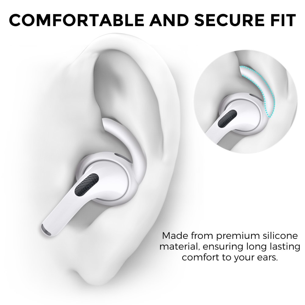 Sport Earhooks Apple AirPods Pro 2 vit