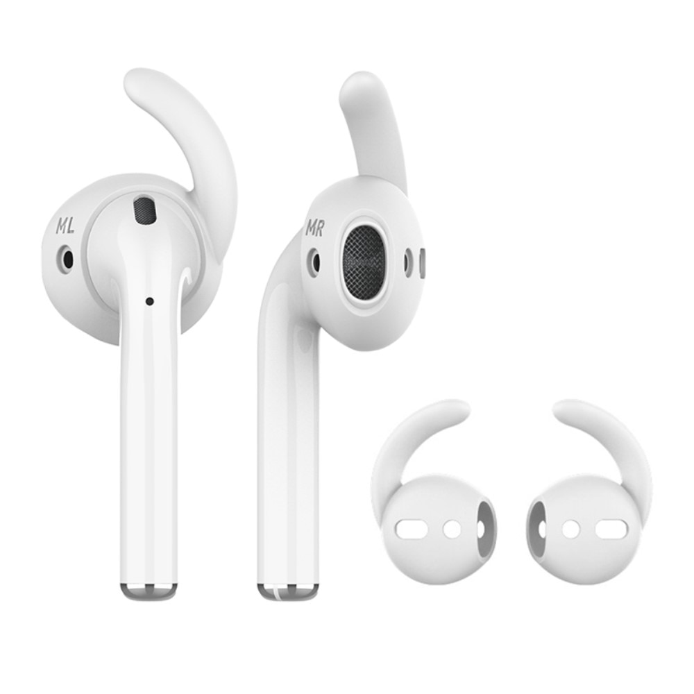 Sport Earhooks Apple AirPods vit (Medium)