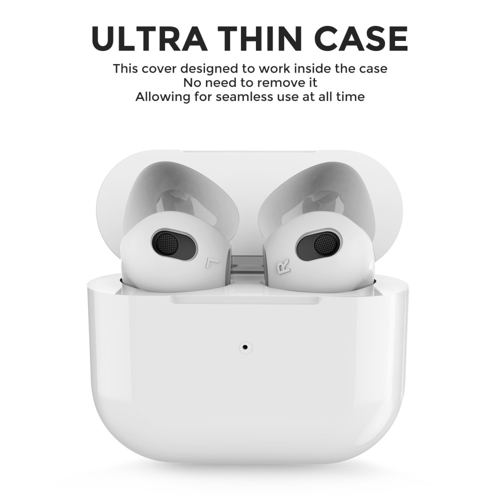 Earpads Silikon (3-pack) Apple AirPods 3 vit