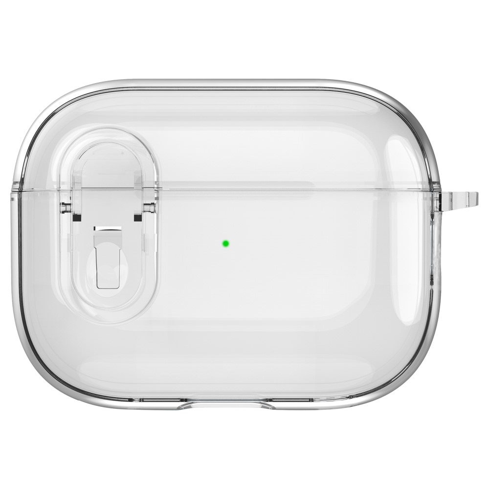 Skal med karbinhake och lås Apple AirPods Pro transparent