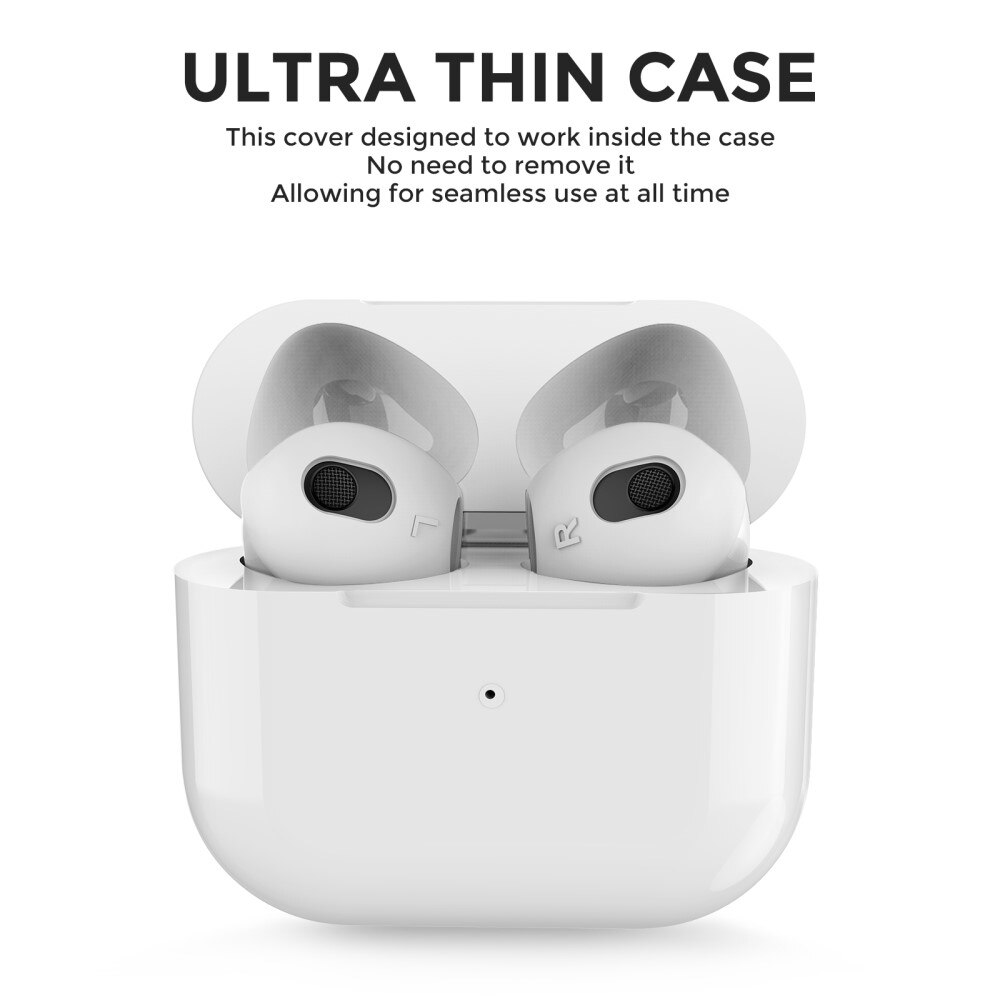 Earpads Silikon Apple AirPods 3 vit