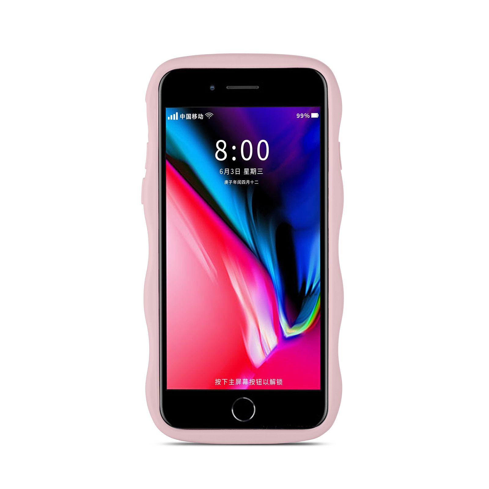 The Wave Case iPhone SE 2020 Rosa