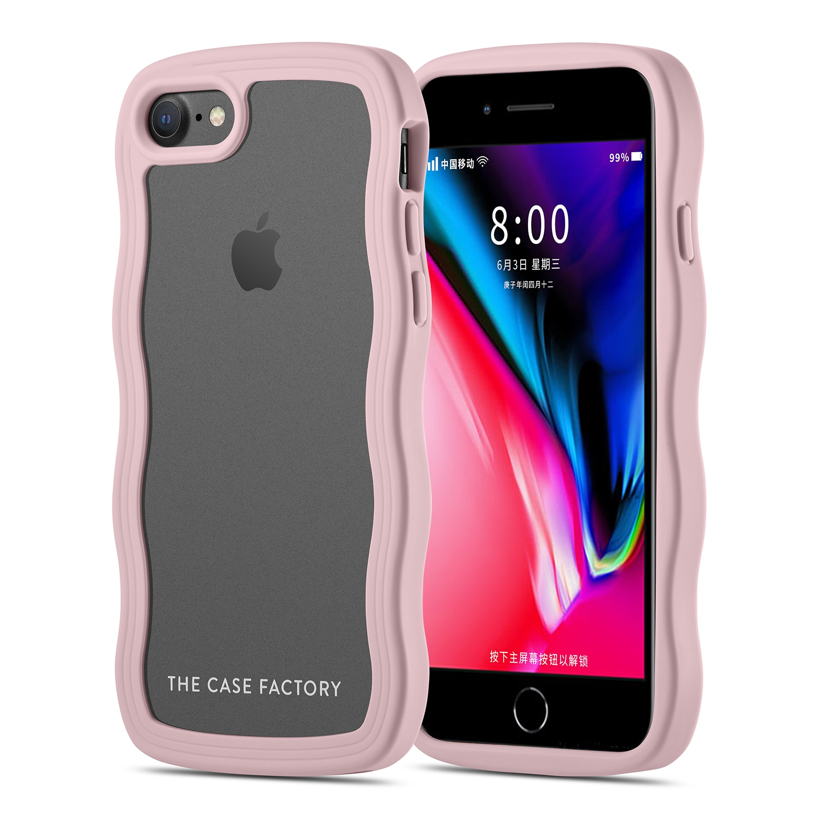 The Wave Case iPhone SE 2020 Rosa