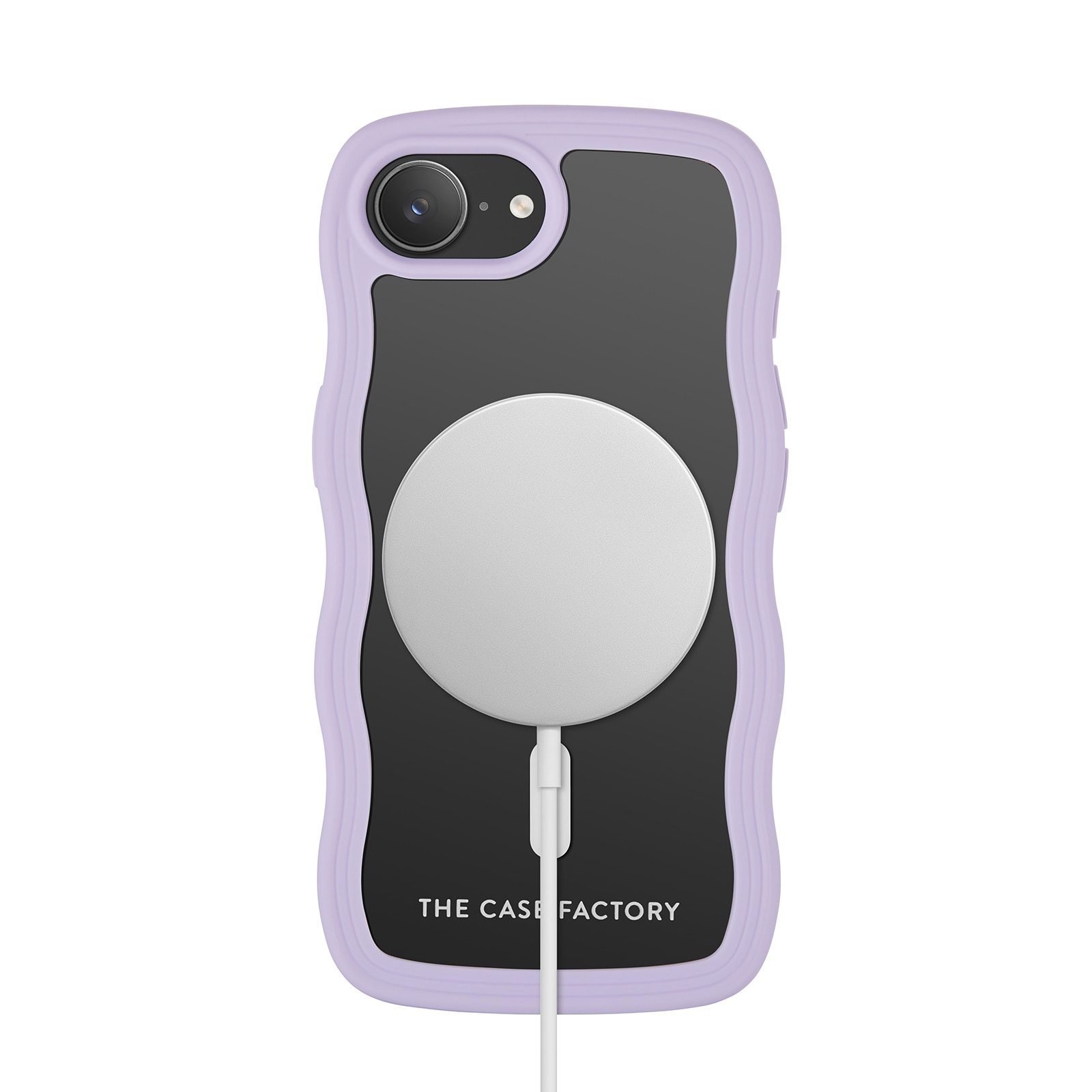 The Wave Mag Case iPhone 16e Lila