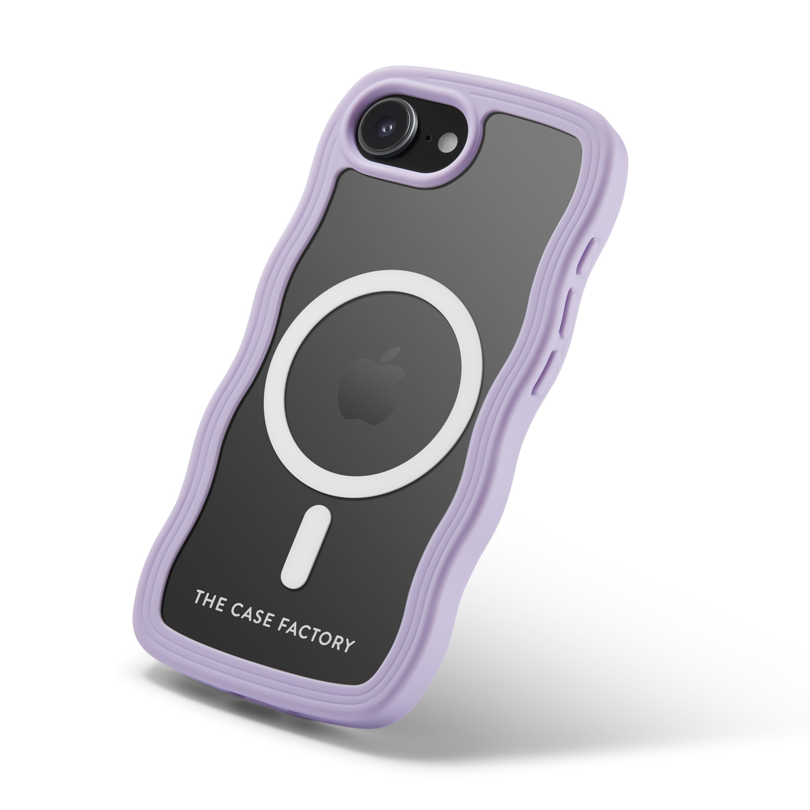 The Wave Mag Case iPhone 16e Lila