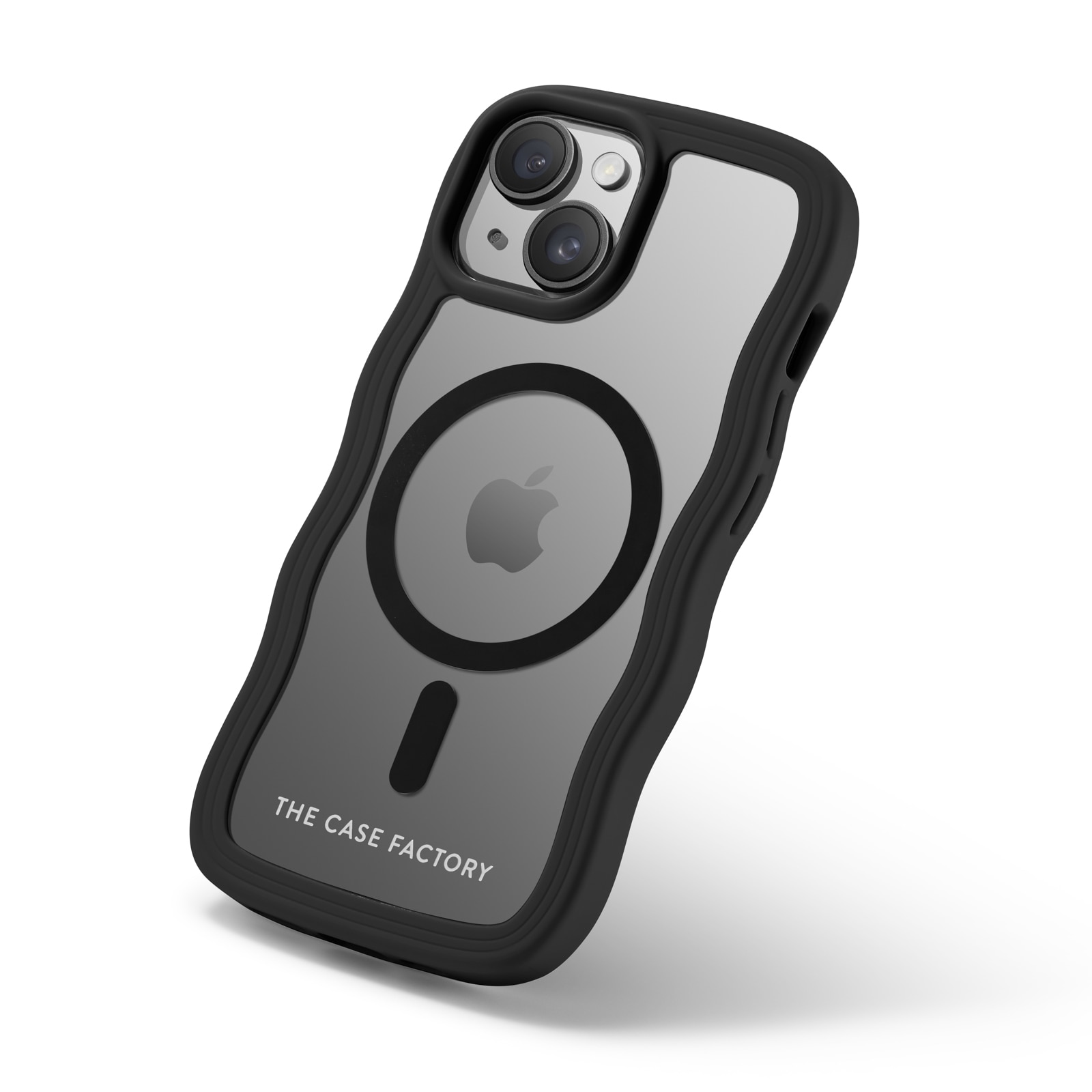The Wave Mag Case iPhone 15 Svart