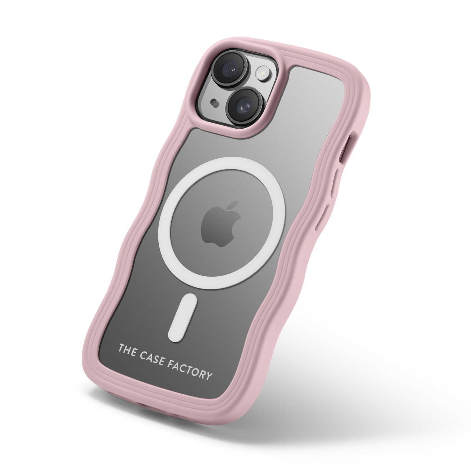 The Wave Mag Case iPhone 15 Rosa