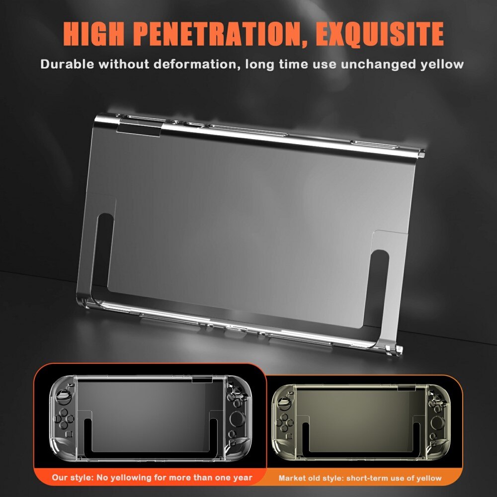 Skal Nintendo Switch 2 transparent