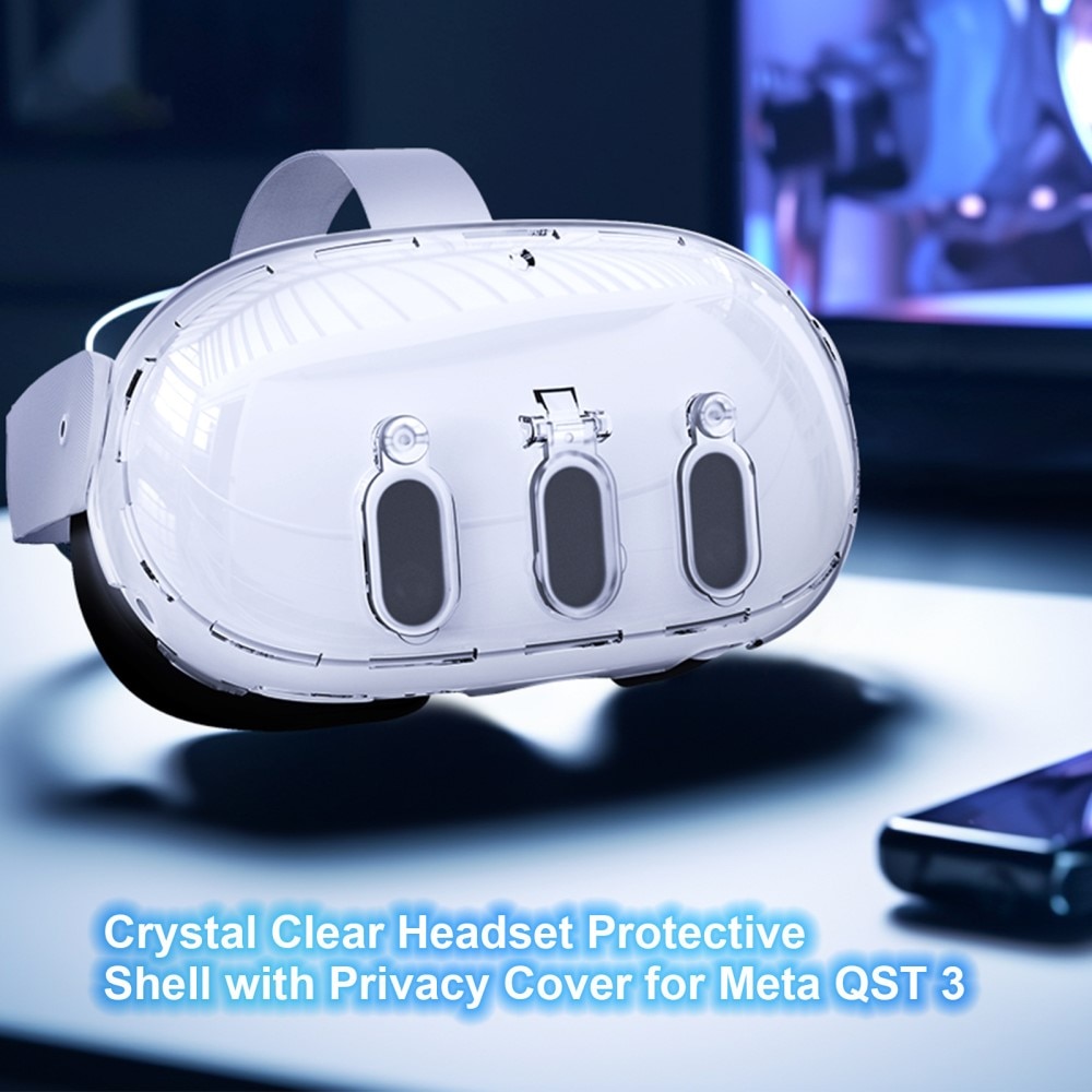 Skal Meta Quest 3 VR transparent