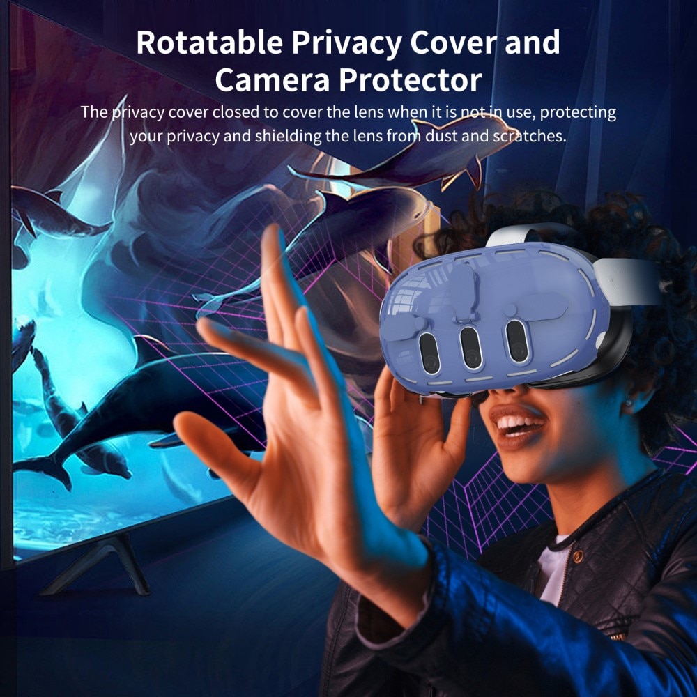 Skal Meta Quest 3 VR transparent