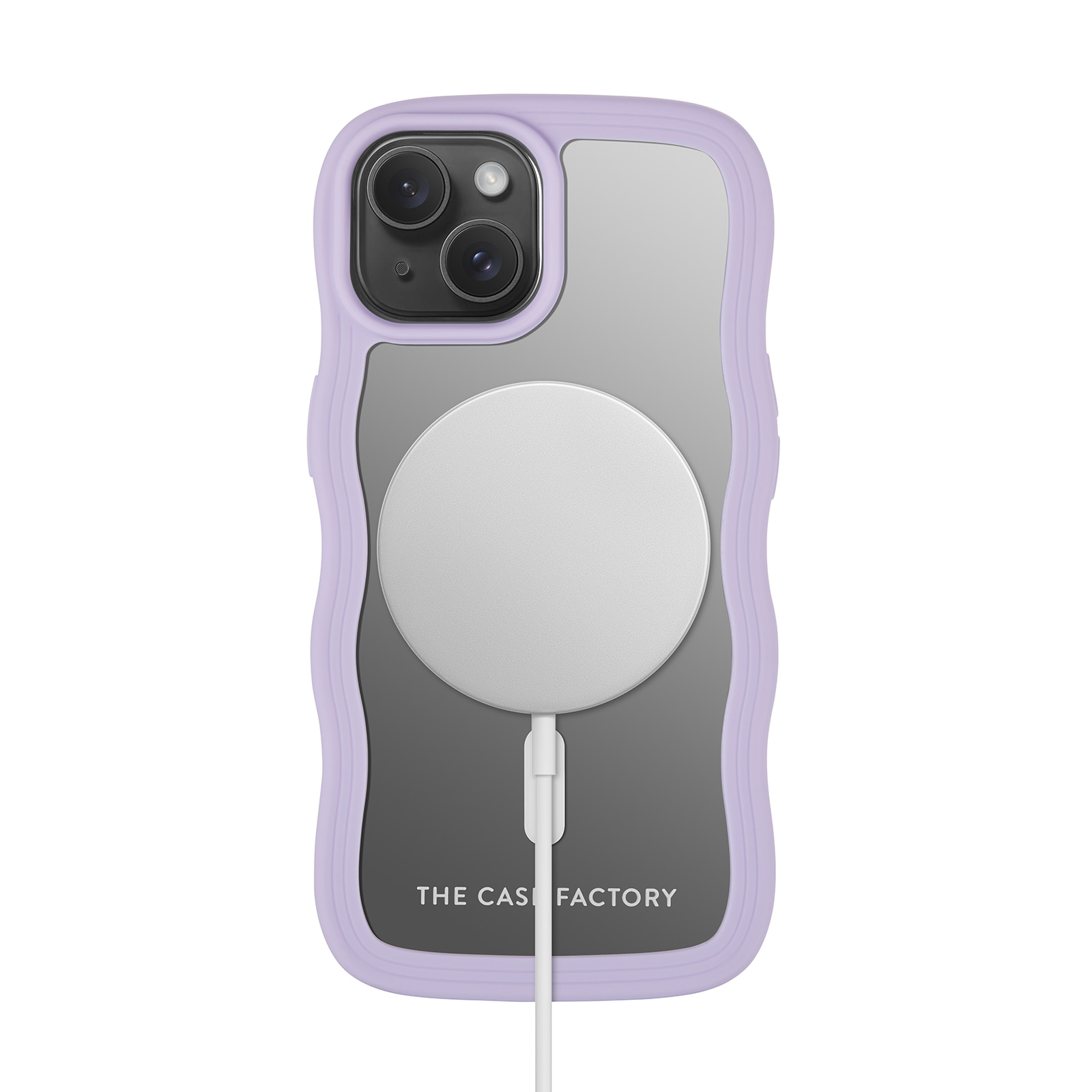 The Wave Mag Case iPhone 15 Lila