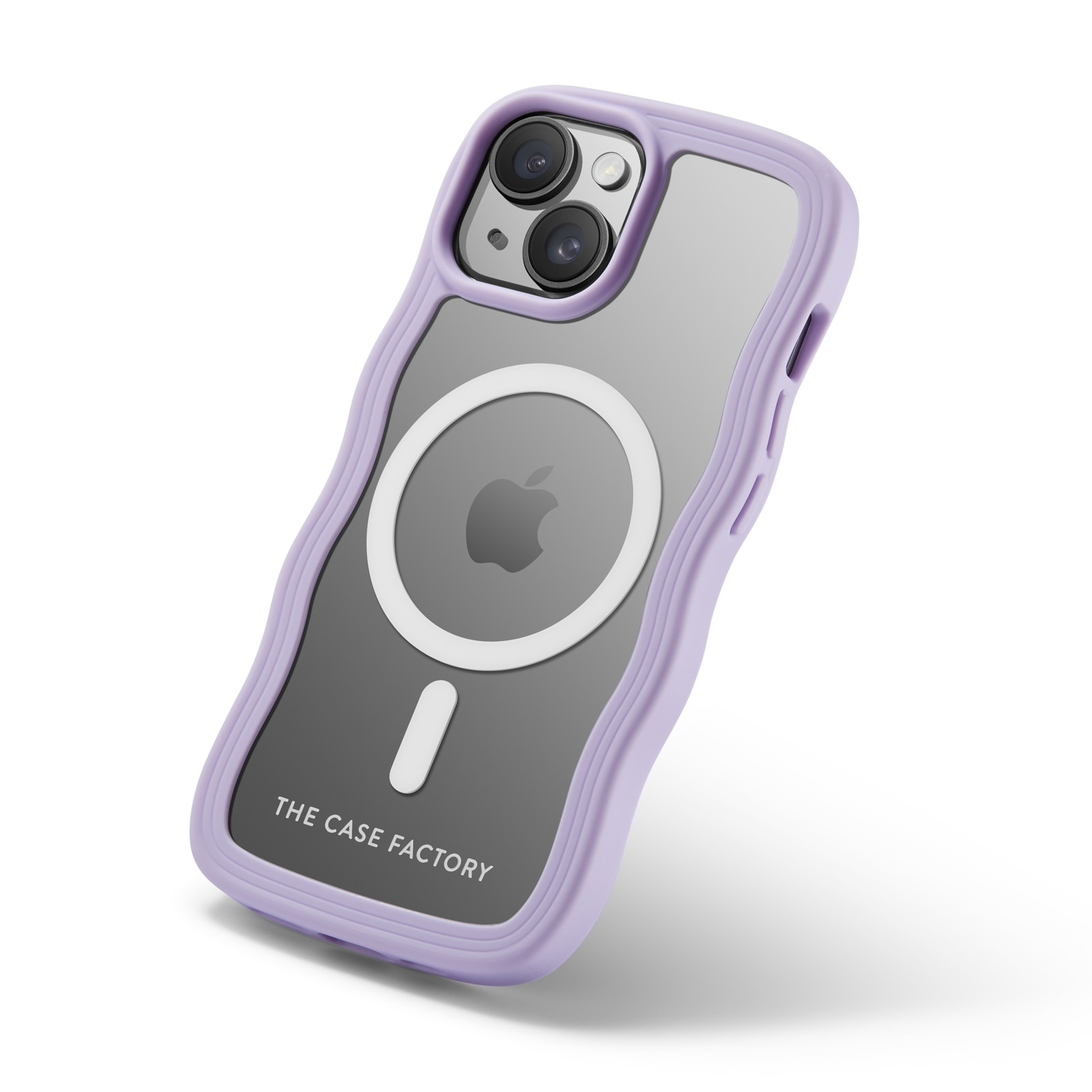 The Wave Mag Case iPhone 15 Lila