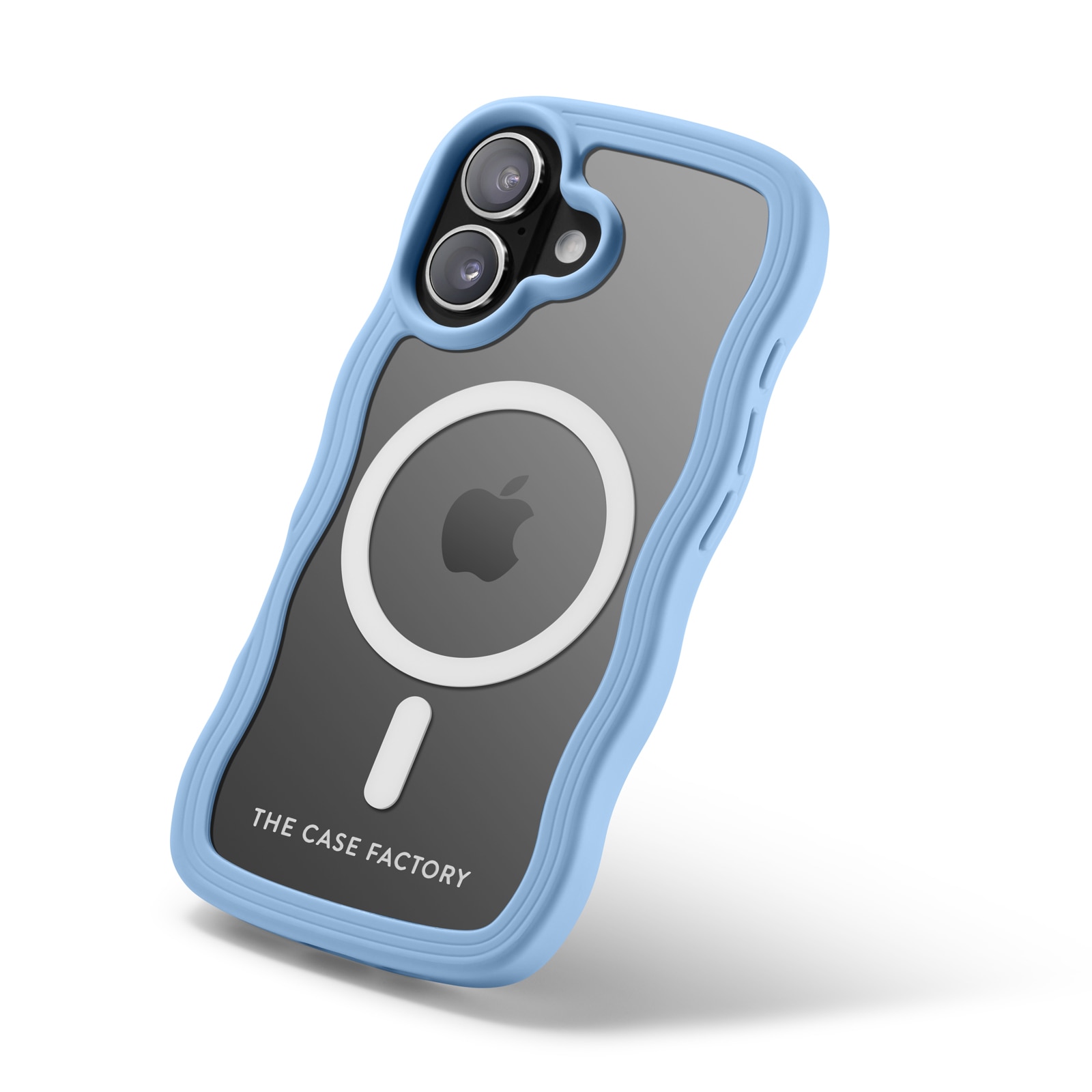 The Wave Mag Case iPhone 16 Blå