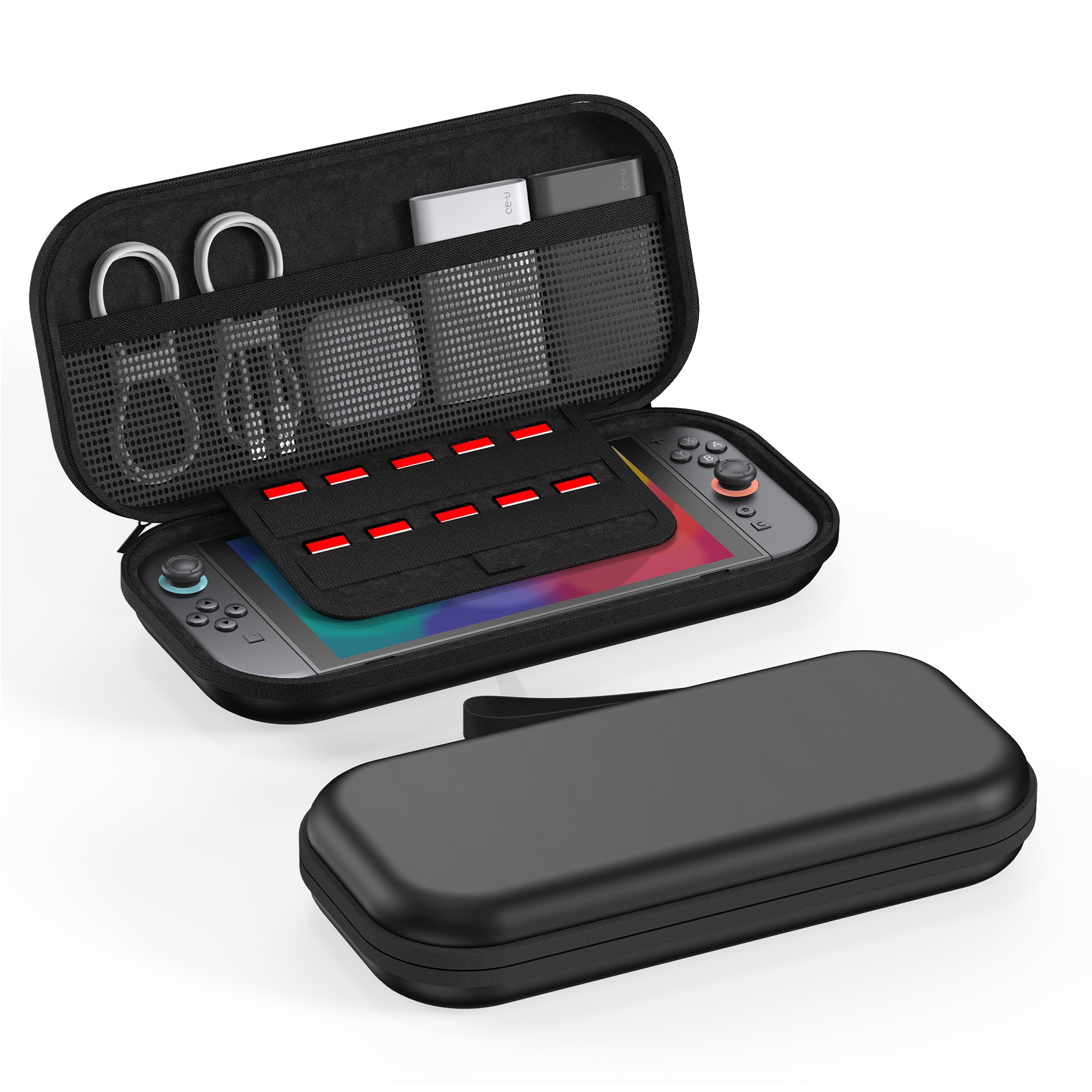 Förvaringsväska för Nintendo Switch 2 Svart