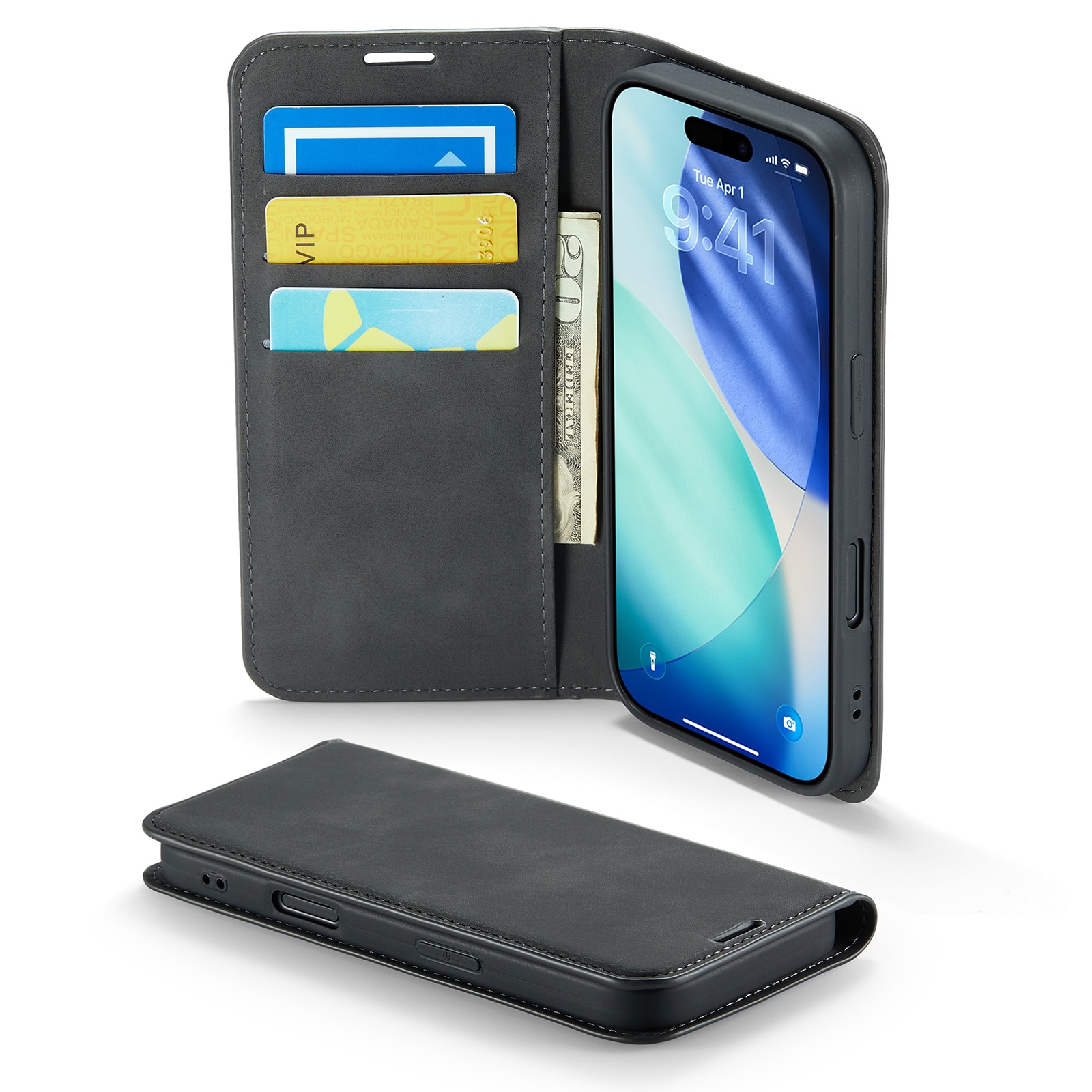 iPhone 17 Slim Mobilfodral Svart