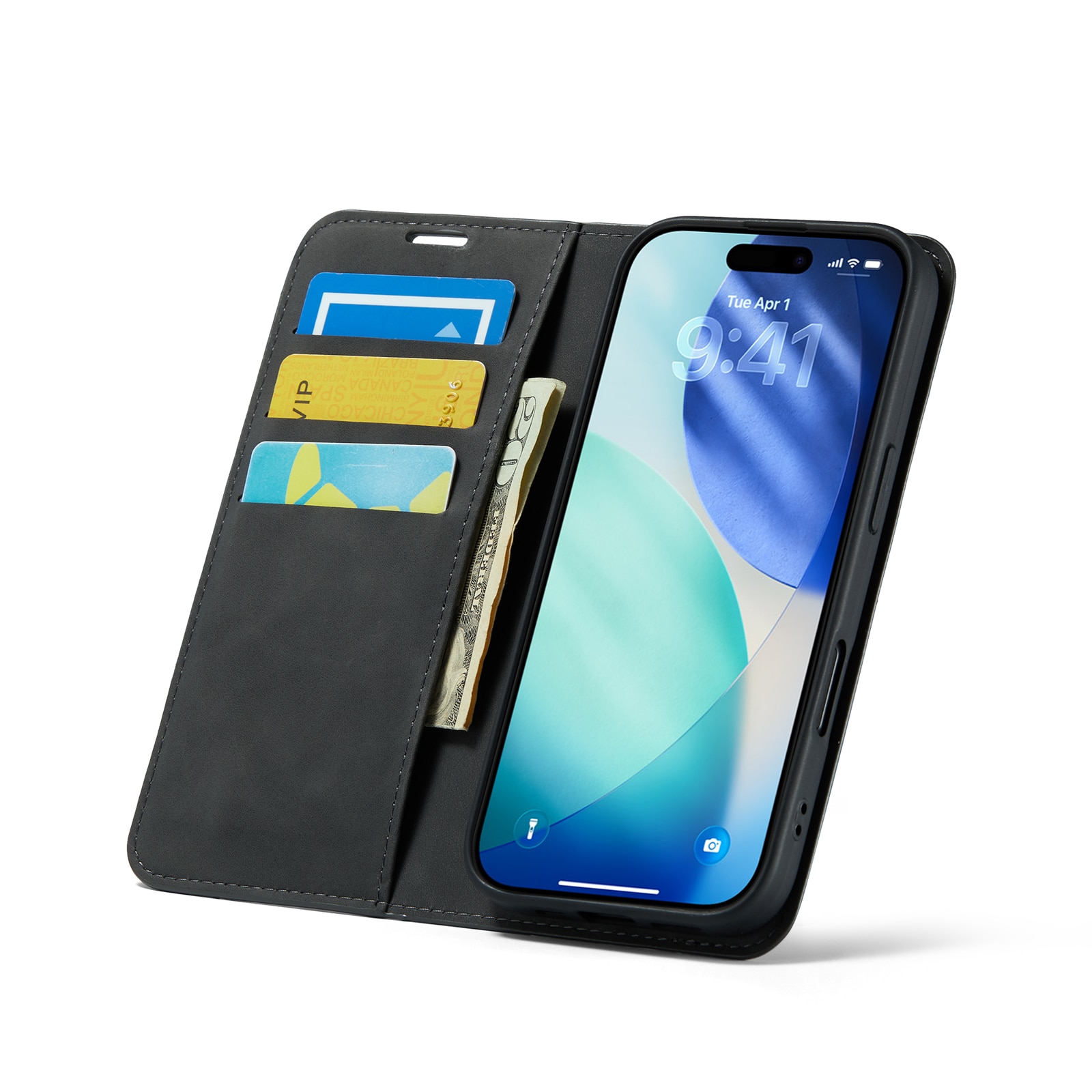 iPhone 17 Slim Mobilfodral Svart