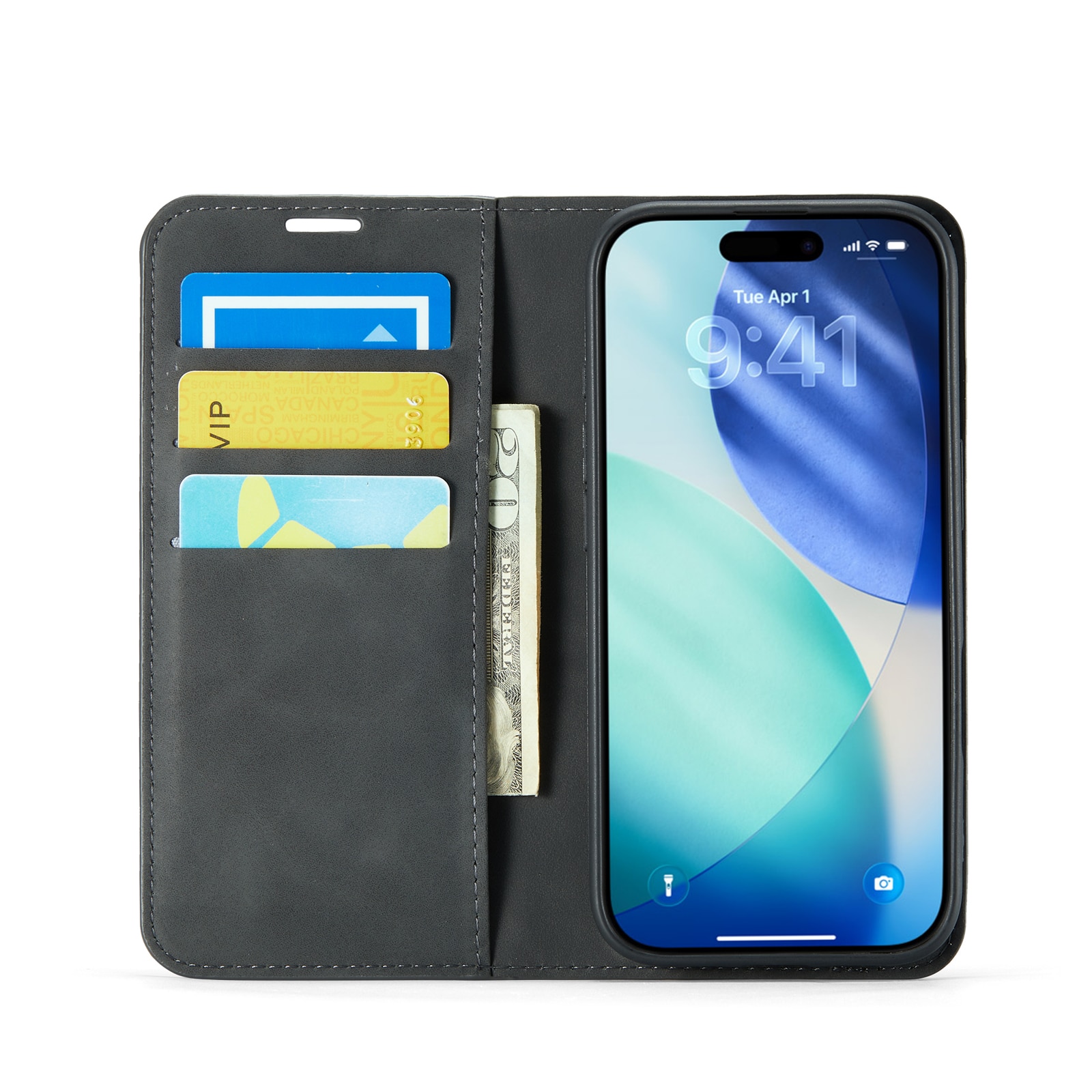 iPhone 17 Slim Mobilfodral Svart