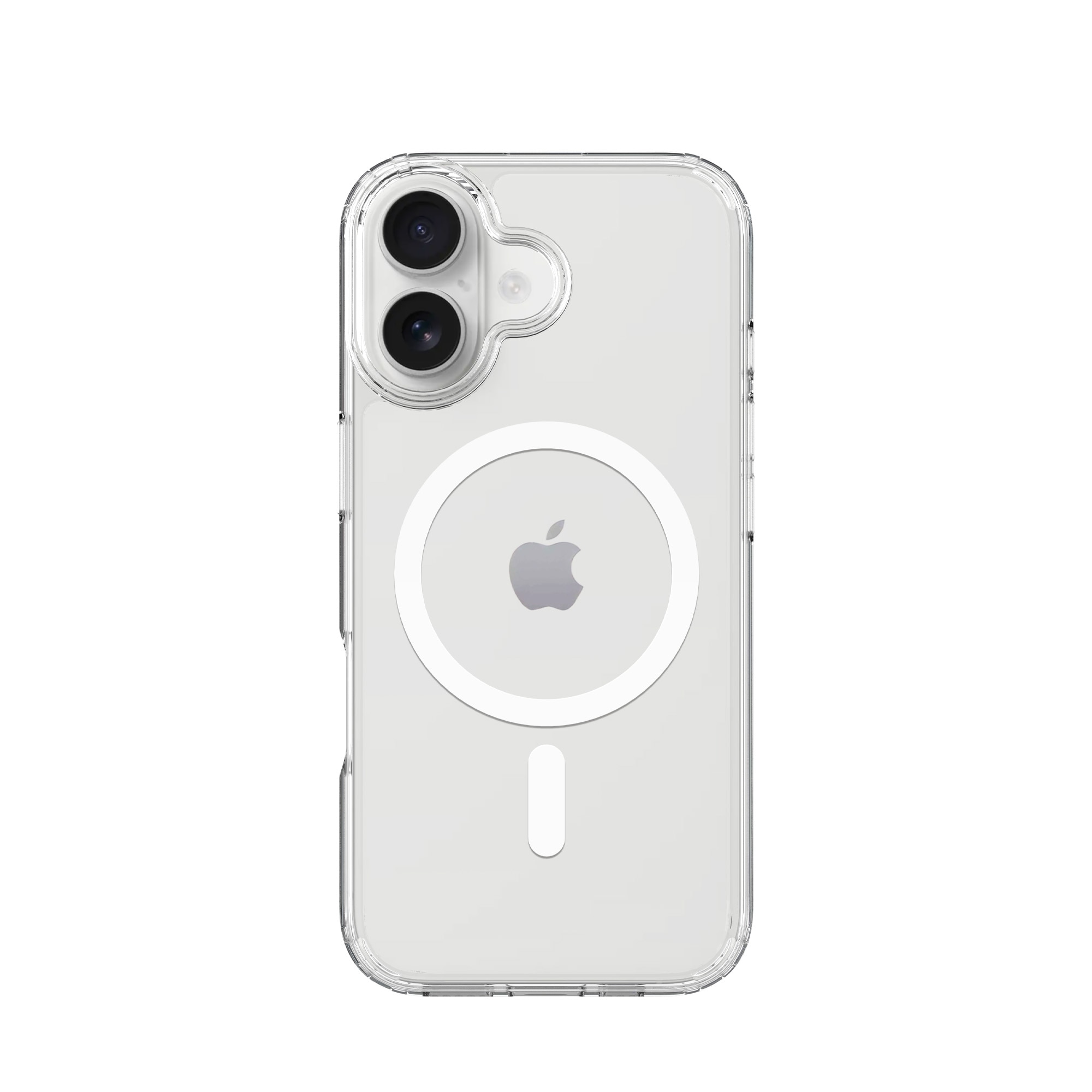 Hybridskal MagSafe iPhone 17 Genomskinlig