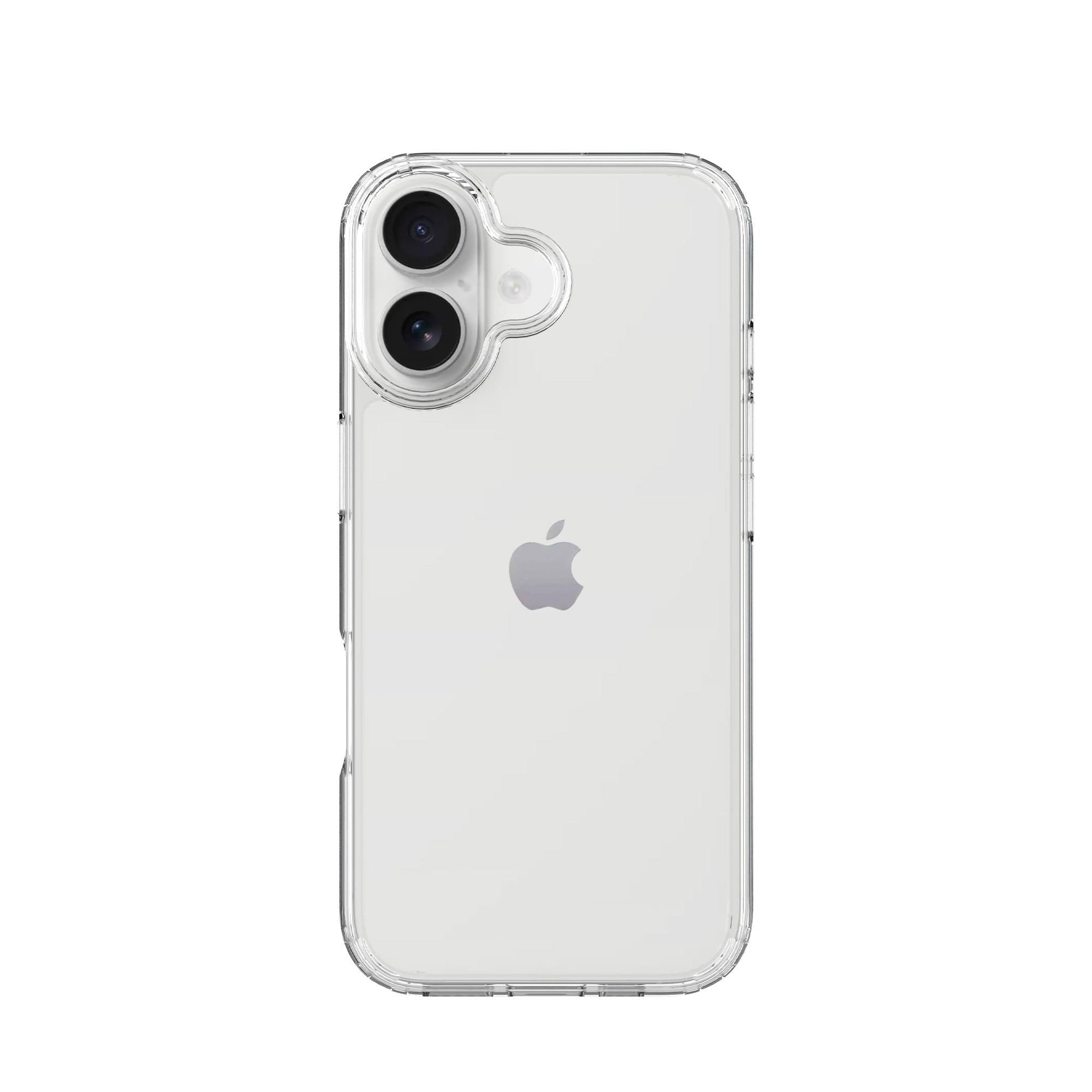 Hybridskal iPhone 17 Genomskinlig