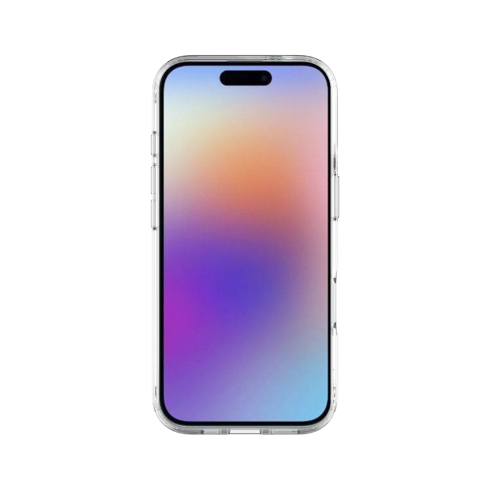 Hybridskal iPhone 17 Genomskinlig