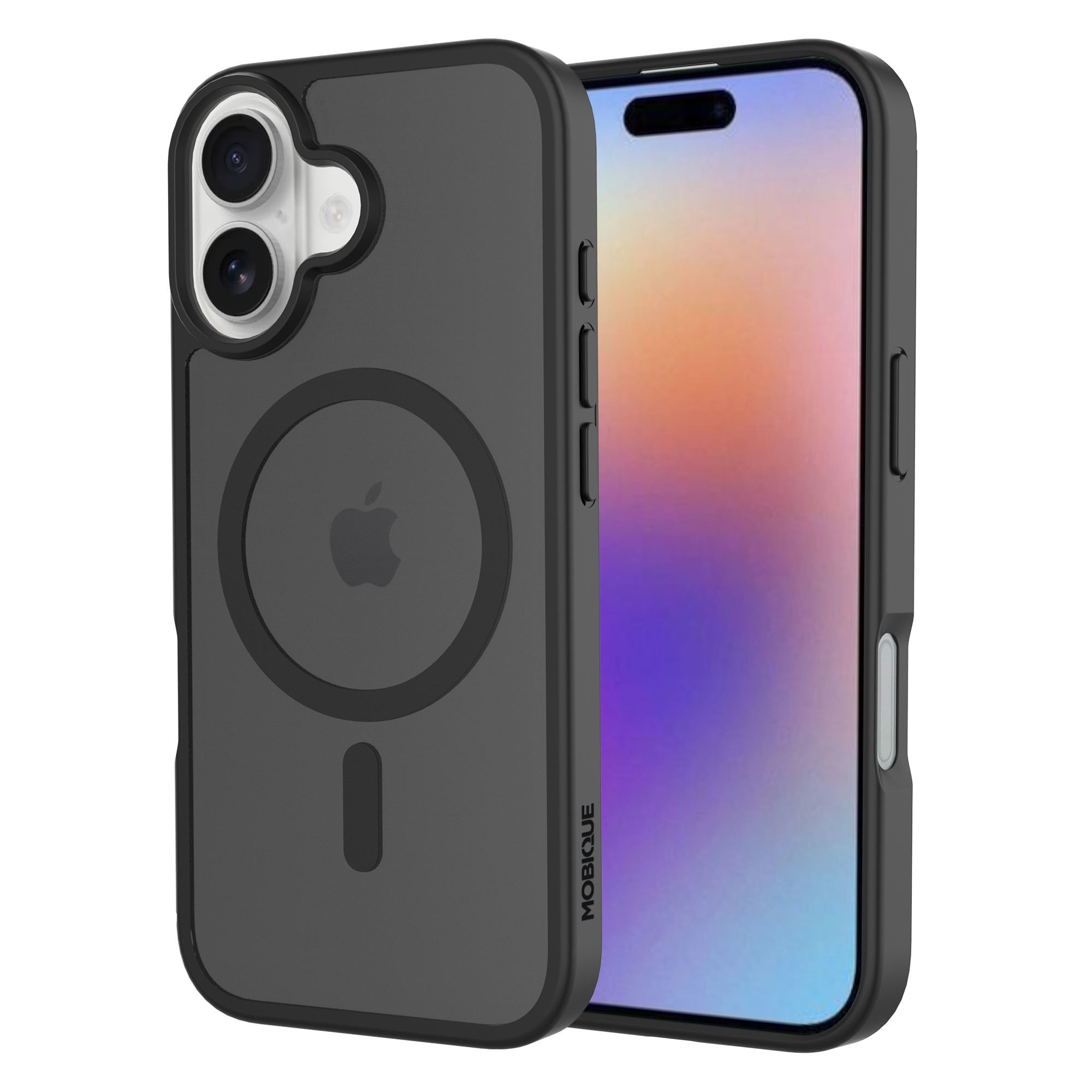 Magnetic Hybrid Skal iPhone 17 Frosted Black