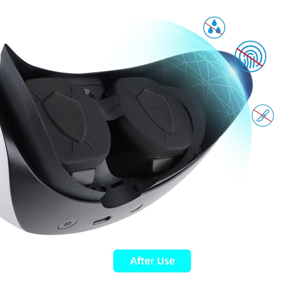 Linsskydd i Silikon Sony PlayStation VR2 svart