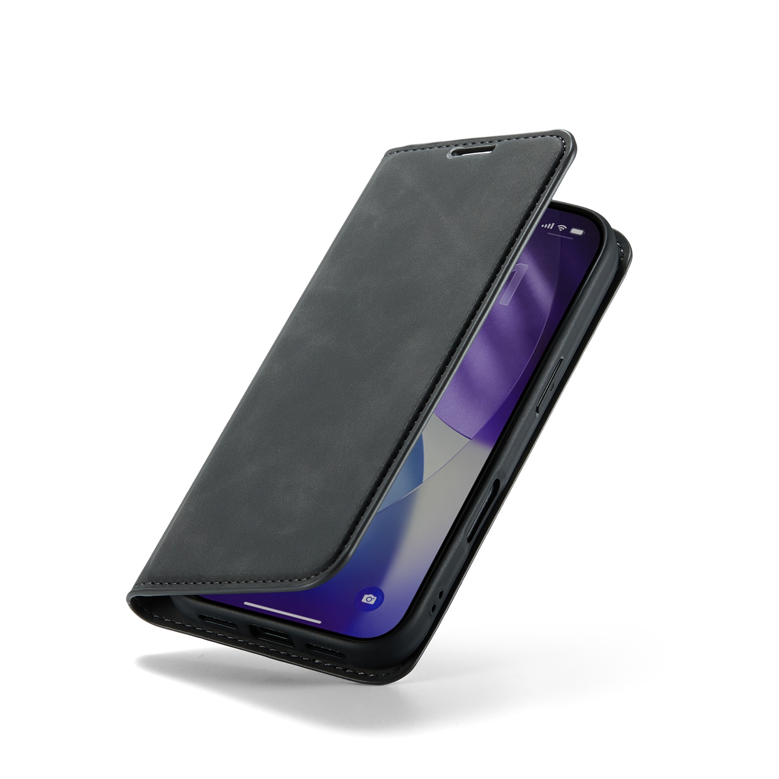 iPhone 17 Pro Max Slim Mobilfodral Svart